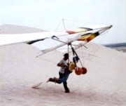 Hang-gliding in Kitty Hawk